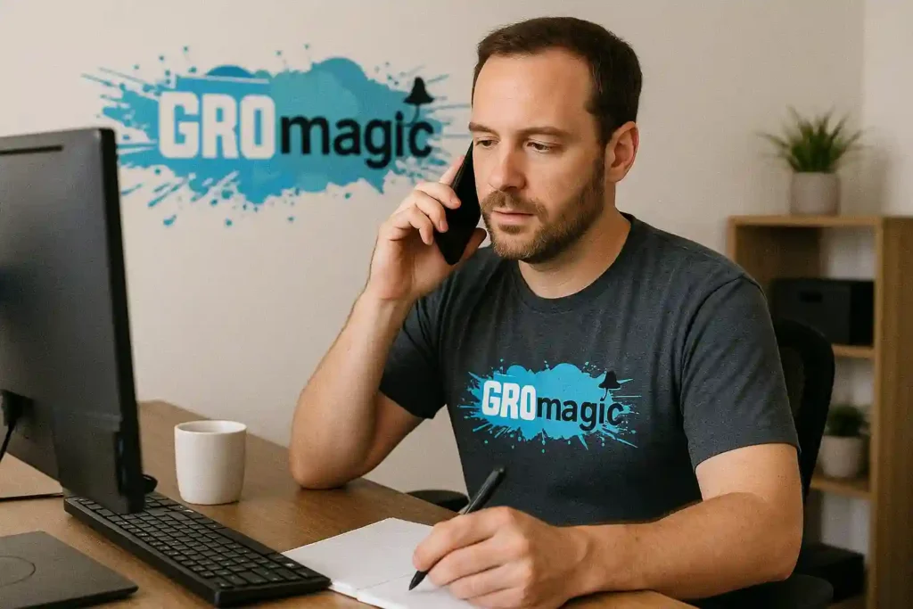 GROmagic customer support