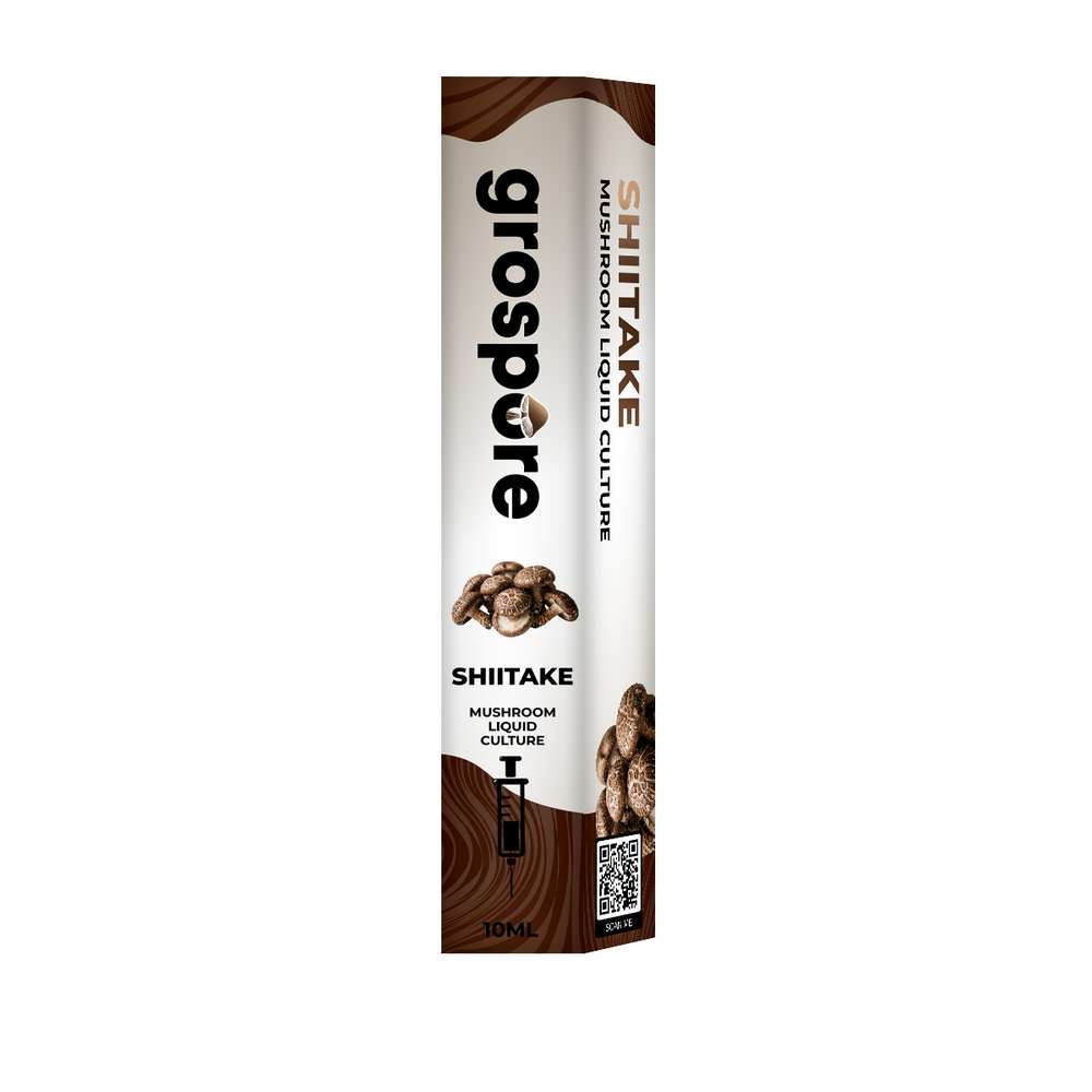 Grospore Shiitake Mushroom Liquid Culture Syringe